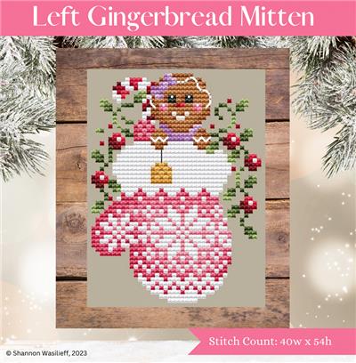 (image for) Left Gingerbread Mitten
